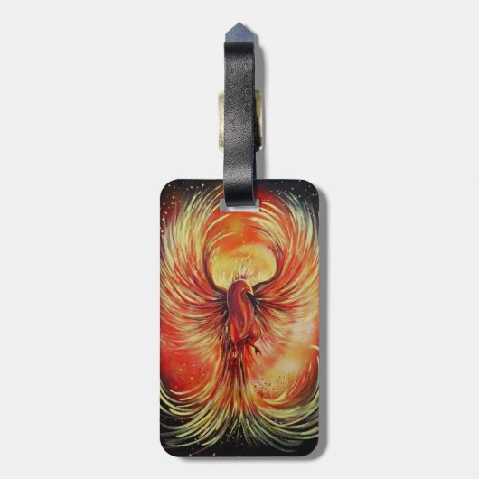 Phoenix Gepäckanhänger (Rückseite vertikal)