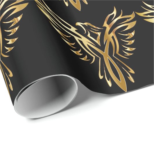 Phoenix Geschenkpapier (Rolleneckpunkt)