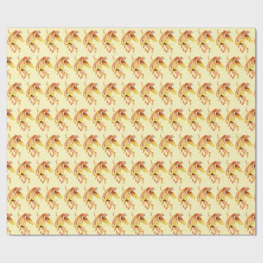 Phoenix Geschenkpapier (Flach)