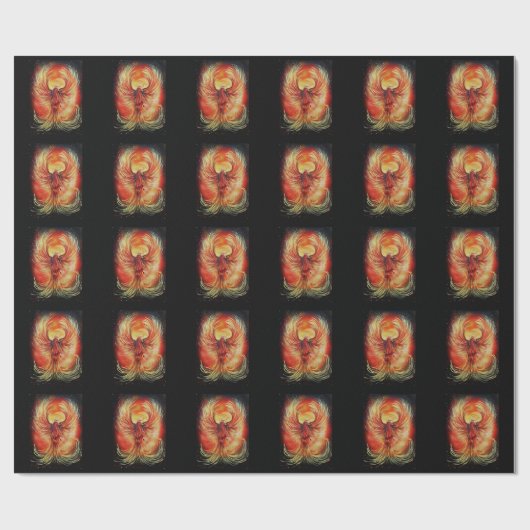 Phoenix Geschenkpapier (Flach)