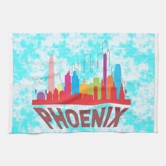 Phoenix Geschirrtuch (Horizontal)