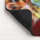 Phoenix gestiegener Fraktal-Adler Mousepad (Ecke)