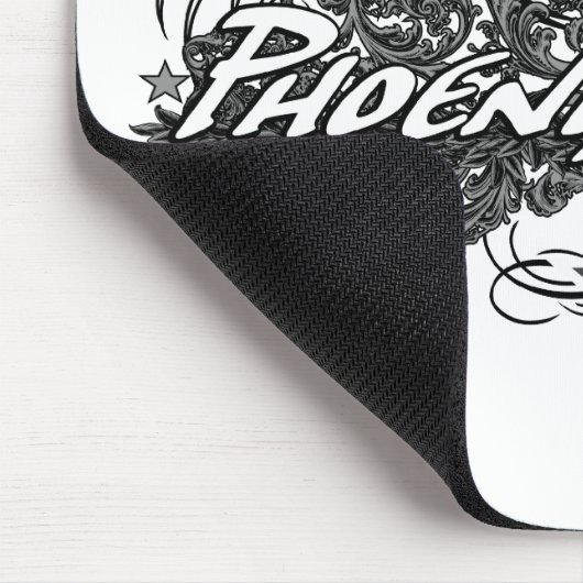 Phoenix-Goldmausunterlage Mousepad (Ecke)