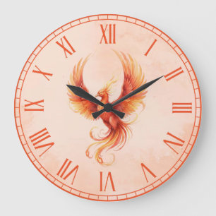 Phoenix Große Wanduhr