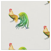 Phoenix-Hahn-Huhn-Gewebe Stoff (Nahaufnahme)