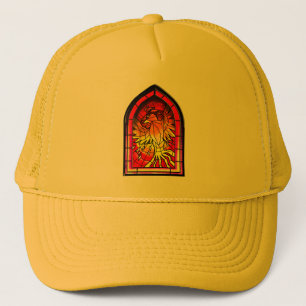 Phoenix-Hartglas Truckerkappe
