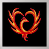 Phoenix Heart Poster (Vorne)