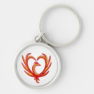 Phoenix Heart Schlüsselanhänger