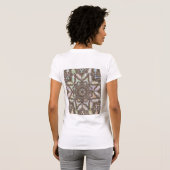 Phoenix Henna Mandala Art T - Shirt (Schwarz voll)
