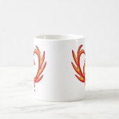 Phoenix Herz, MeWarriorFrau auf Twitch Kaffeetasse (Mittel)