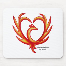 Phoenix Herz, MeWarriorFrau auf Twitch Mousepad