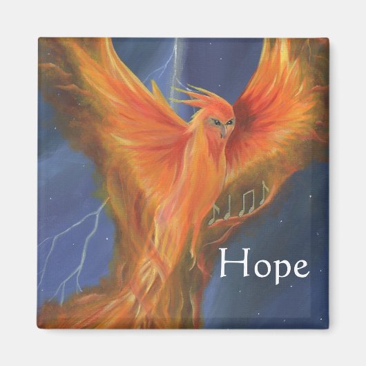 Phoenix Hope Magnet (Vorne)