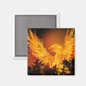 Phoenix im Flight Magnet (Vorderseite/Rückseite)