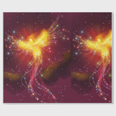 Phoenix im Flug Geschenkpapier (Flach)