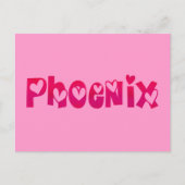Phoenix im Herzen Postkarte (Vorderseite)