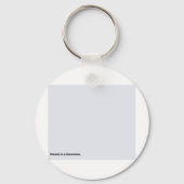 Phoenix im Schneesturm Schlüsselanhänger (Vorderseite)