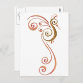 Phoenix in Erholung Postkarte (Vorne/Hinten)