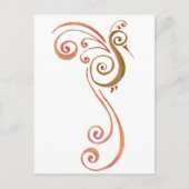 Phoenix in Erholung Postkarte (Vorderseite)