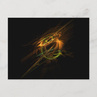 Phoenix in Flug-Postkarte Postkarte