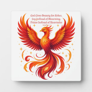 Phoenix Jesaja 61:3 Fotoplatte