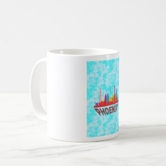 Phoenix Kaffeetasse (Vorderseite Links)