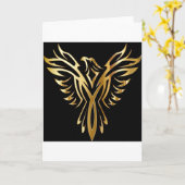 Phoenix Karte (Gelbe Blume)