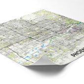 Phoenix-Karte Poster (Ecke)