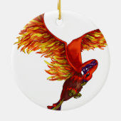 Phoenix Keramik Ornament (Hinten)