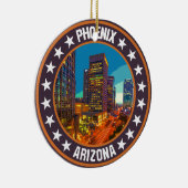 Phoenix Keramik Ornament (Rechts)