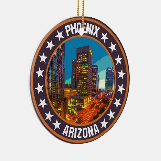 Phoenix Keramik Ornament (Rechts)