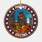 Phoenix Keramik Ornament (Hinten)