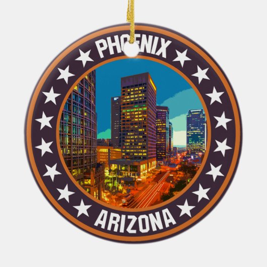 Phoenix Keramik Ornament (Hinten)