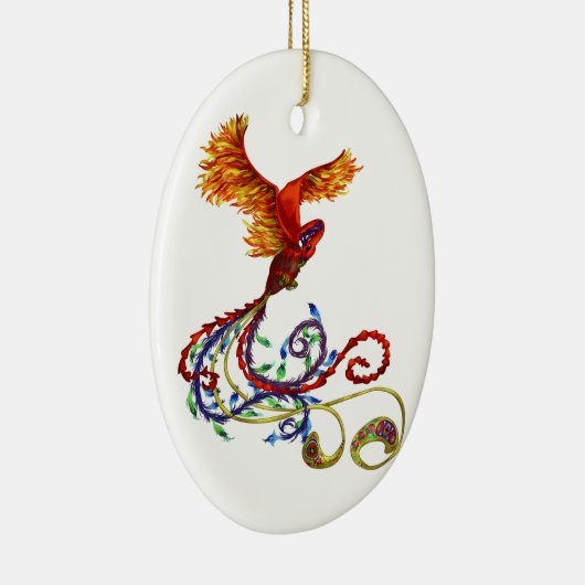 Phoenix Keramikornament (Rechts)