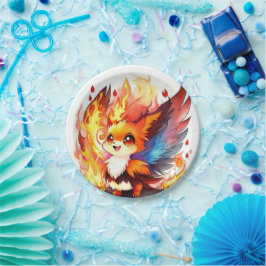 Phoenix-Kindergeburtstag Pappteller