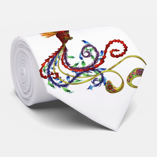 Phoenix Krawatte (Gerollt)