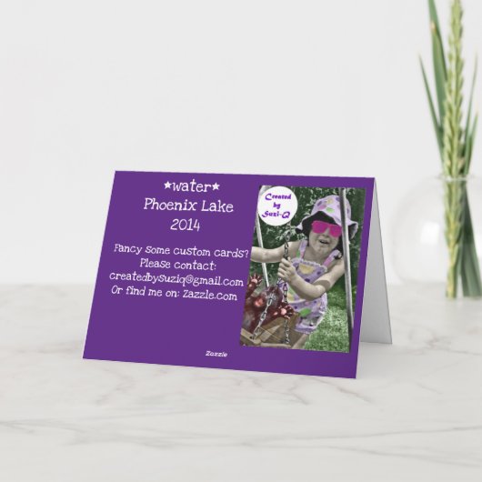 Phoenix Lake Karte (Rückseite)