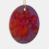 Phoenix Lamendekoration Keramikornament (Rechts)