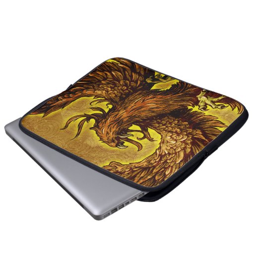 Phoenix Laptopschutzhülle (Vorne Knopf)