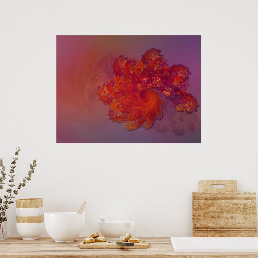 Phoenix Launch Print Poster (Küche)