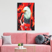 Phoenix Leinwanddruck (Insitu (Wohnzimmer))