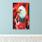 Phoenix Leinwanddruck (Insitu (Holzboden))