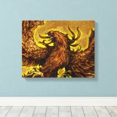 Phoenix Leinwanddruck (Insitu (Holzboden))