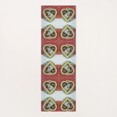 Phoenix-Liebe - Katze/Kitten-Yoga-Matte (2 Seiten) Yogamatte (Rückseite)