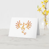 Phoenix-Liedgrußkarte Karte (Gelbe Blume)