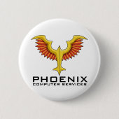 PHOENIX-Logo-Knopf Button (Vorderseite)