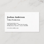 Phoenix-Logo | Weltraum Visitenkarte (Rückseite)