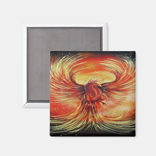 Phoenix Magnet (Vorderseite/Rückseite)
