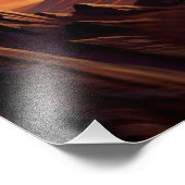 Phoenix Majestique Triptychon-Wandkunst Fotodruck (Ecke)