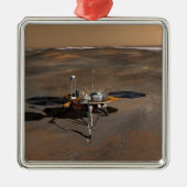 Phoenix Mars Lander 3 Ornament Aus Metall (Vorne)
