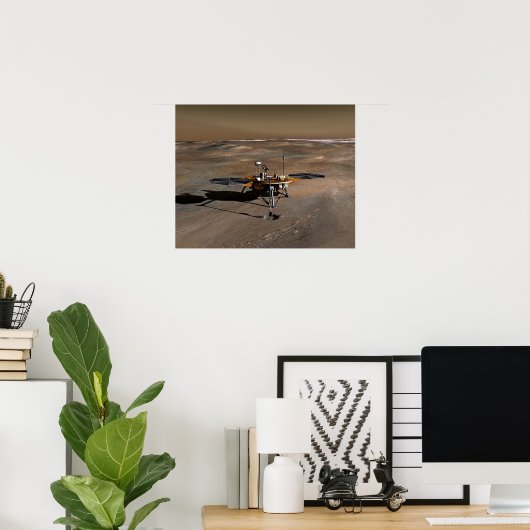 Phoenix Mars Lander 4 Poster (Heimbüro)